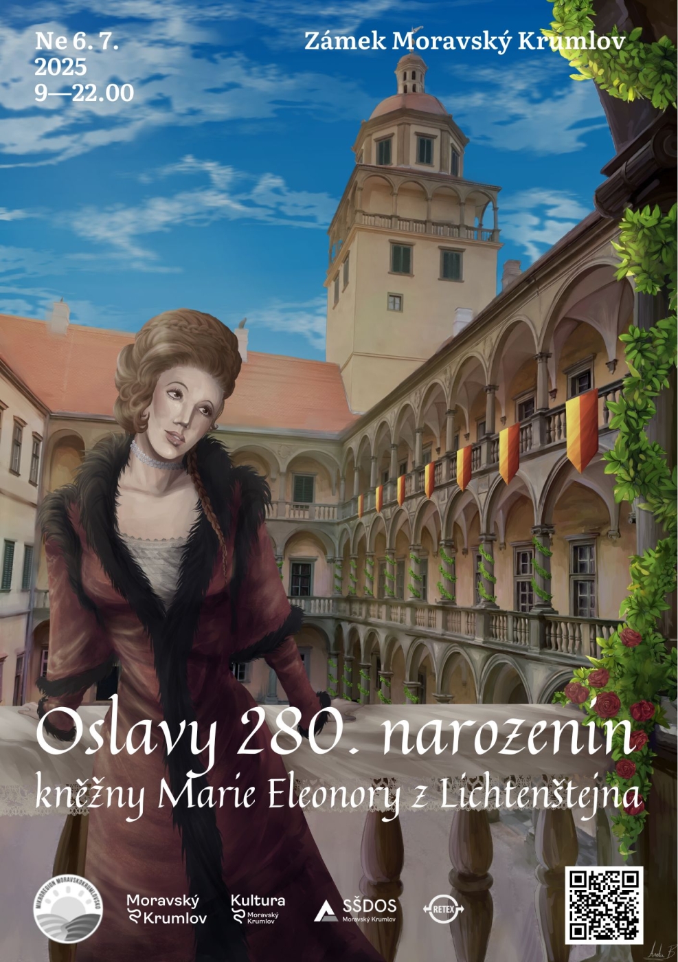 Oslavy 280. narozenin kněžny Marie Eleonory z Lichtenštejna Oslavy 280. narozenin kněžny Marie Eleonory z Lichtenštejna