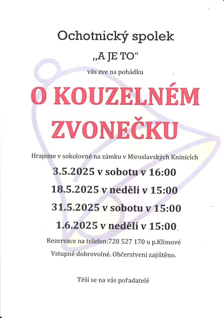O kouzelném zvonečku