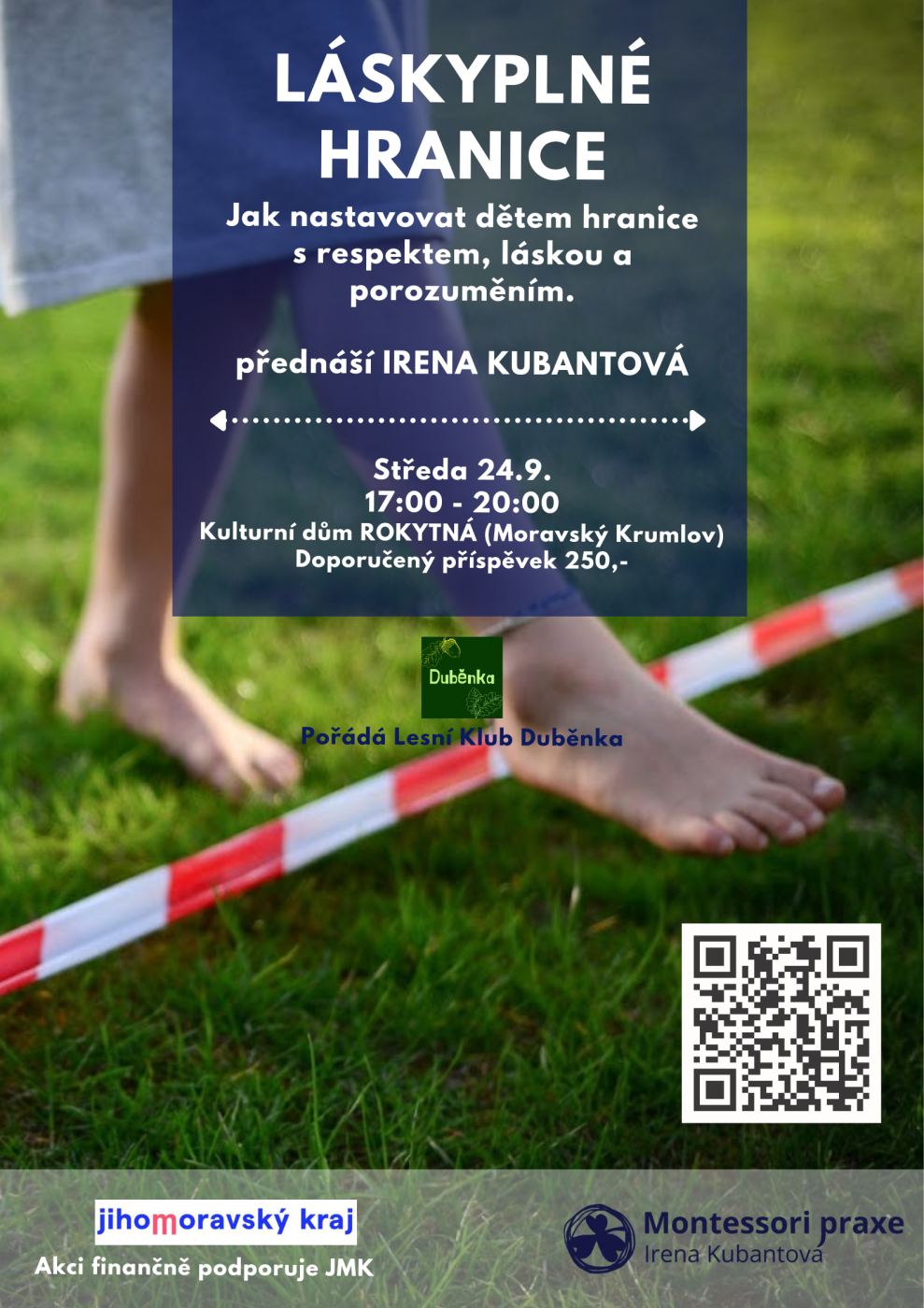 Láskyplné hranice - přednáška Ireny Kubantové