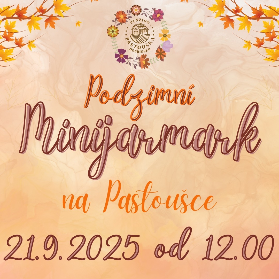 Podzimní minijarmark na Pastoušce