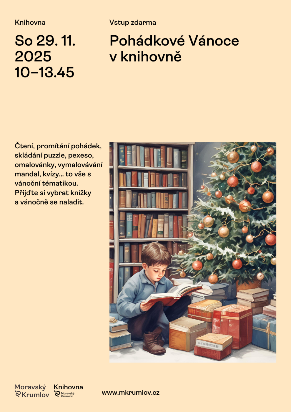 Pohádkové Vánoce v knihovně