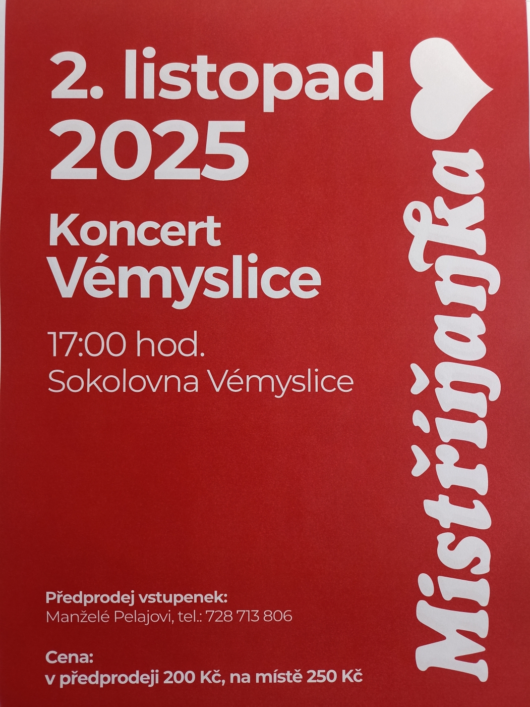 Mistříňanka - koncert