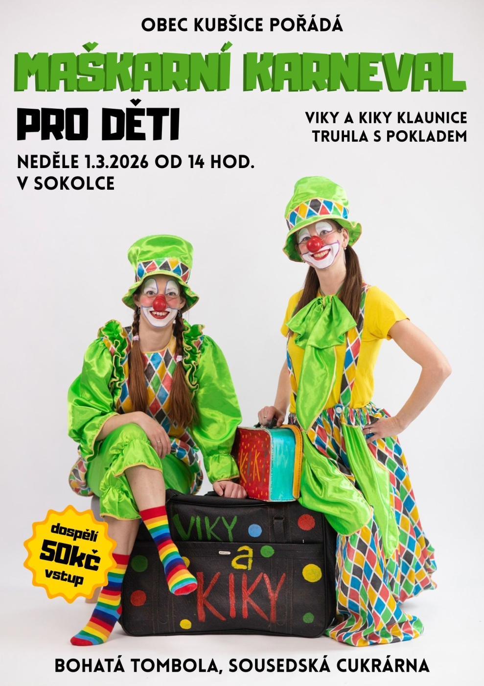 Maškarní karneval pro děti