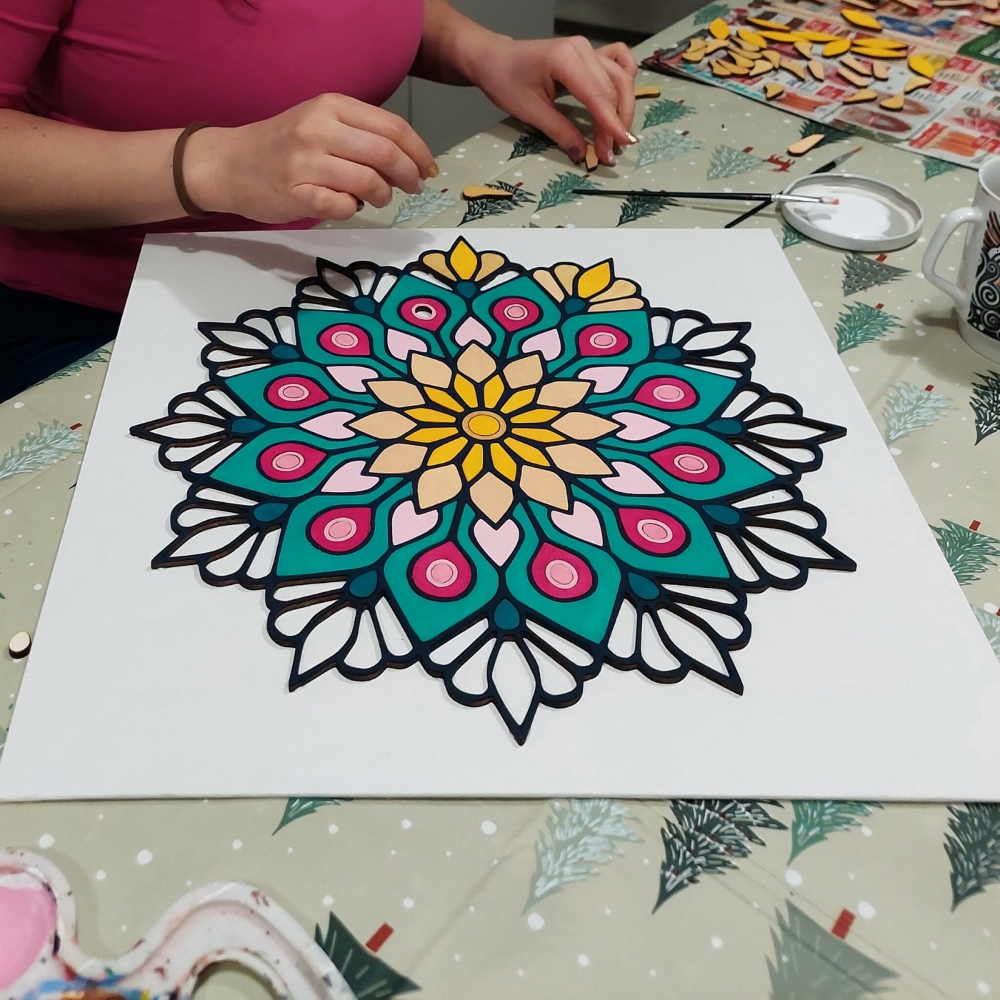 Mandala na plátno | Kreativní workshop