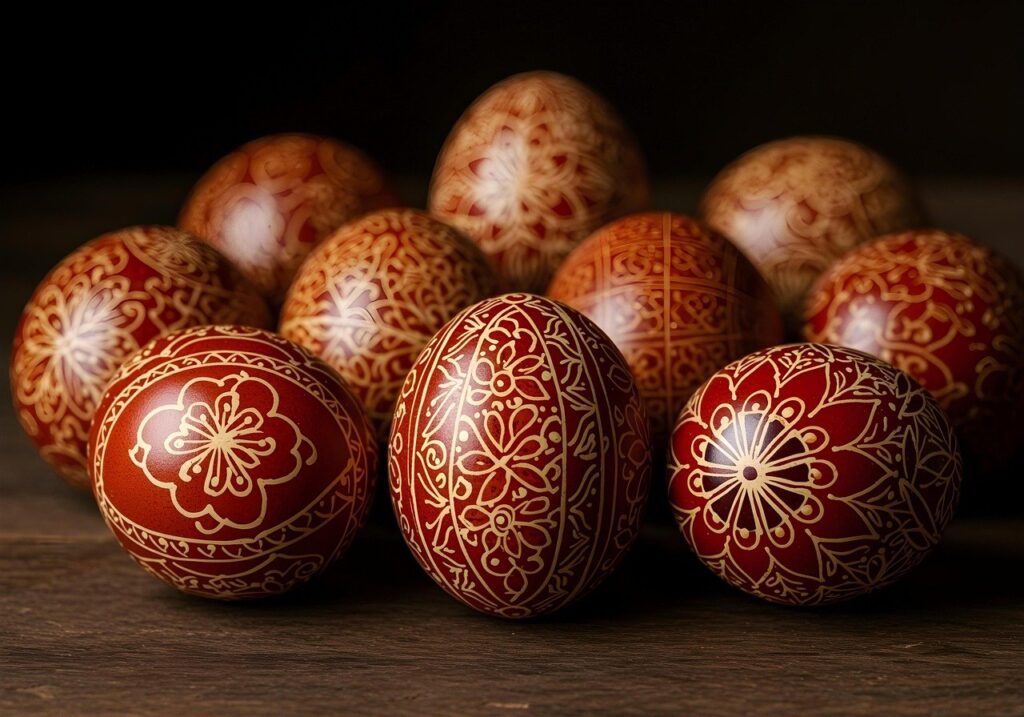 Výstava kraslic v Knížecím domě Výstava kraslic v Knížecím domě