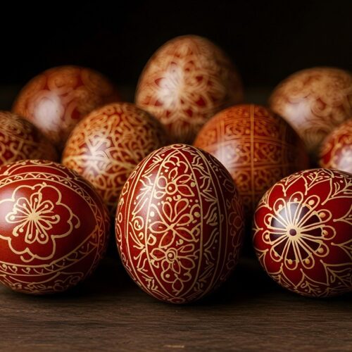 Výstava kraslic v Knížecím domě