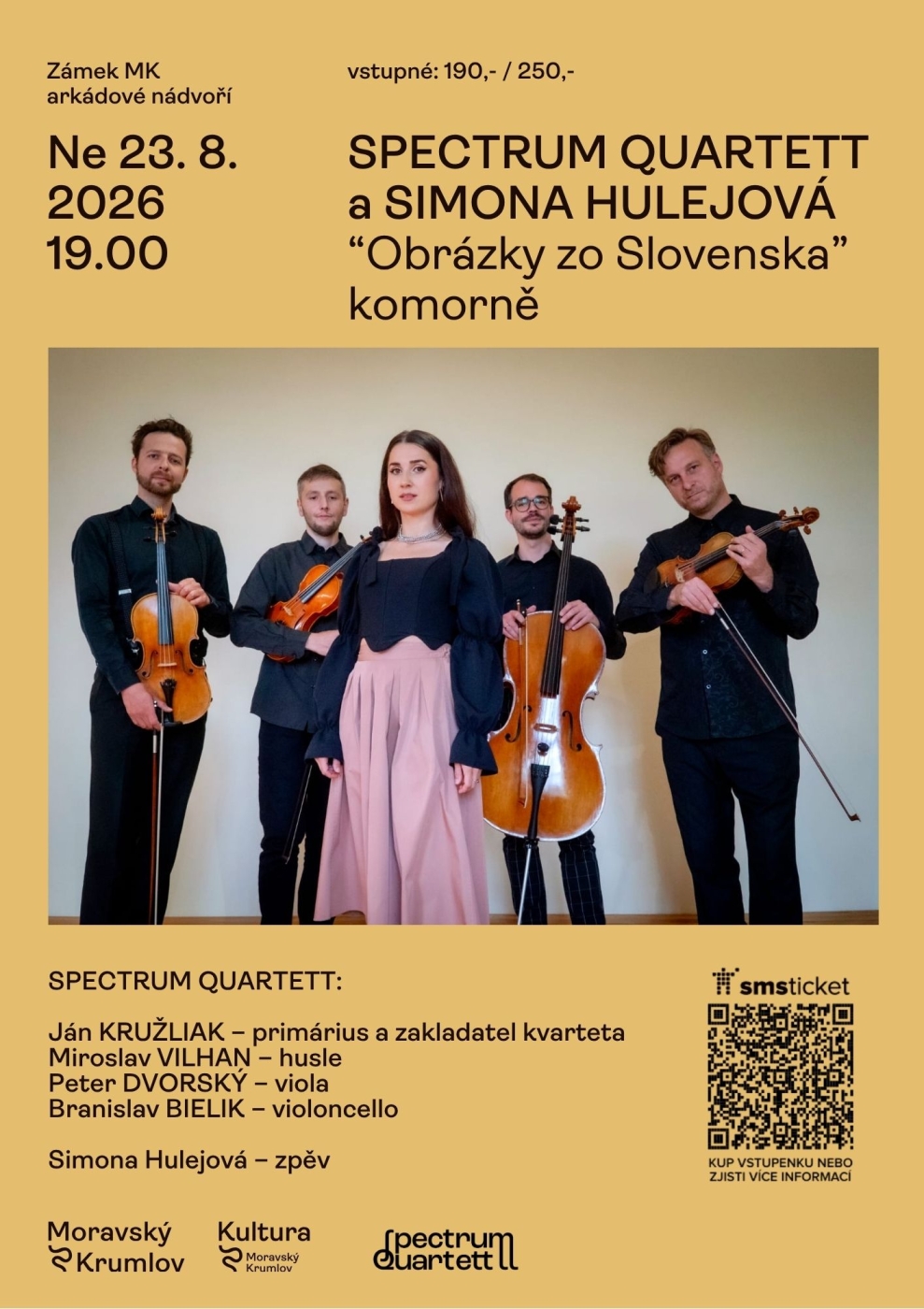SPECTRUM QUARTETT a SIMONA HULEJOVÁ