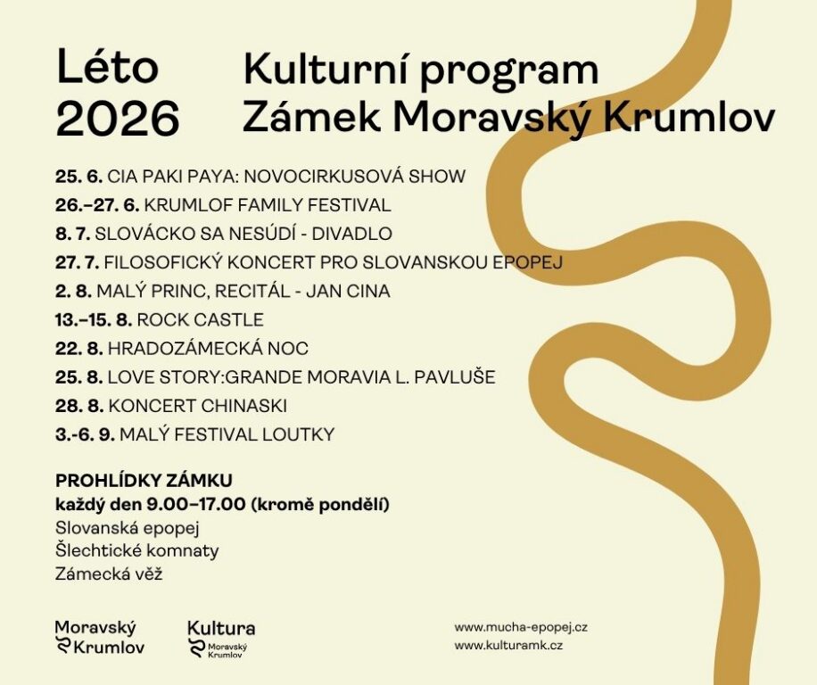 Léto na zámku v Moravském Krumlově