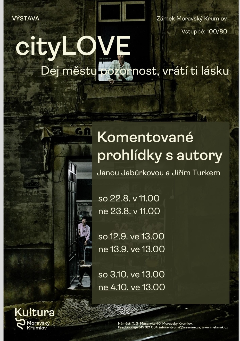 VÝSTAVA cityLOVE: komentovaná prohlídka s autory